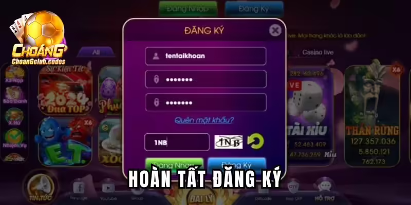 Hoàn tất quy trình mở tài khoản mới Hoàn tất quy trình mở tài khoản mới